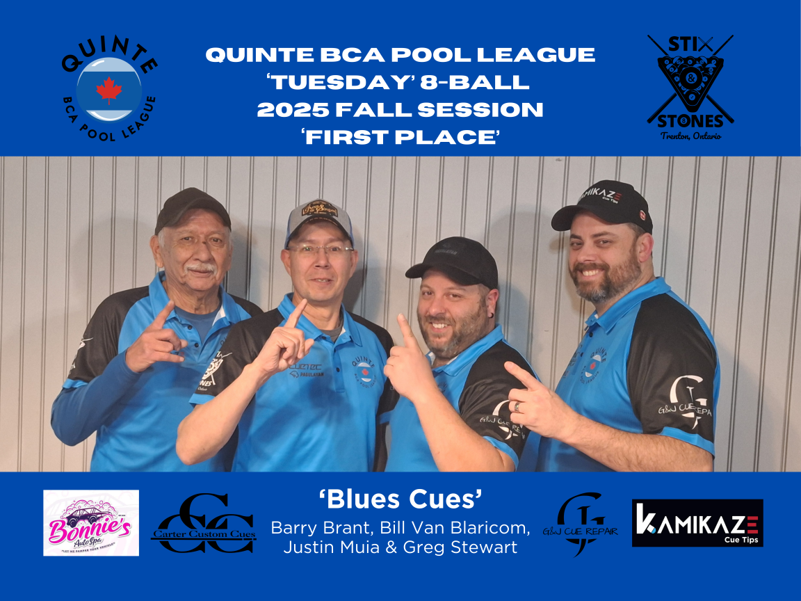 Blues Cues champions